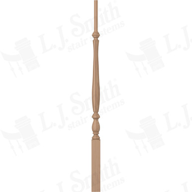 L.J. Smith 1-3/4" Pin Top Baluster · LJF-2915-P 38 — stair parts selection with LeviArs Design & Remodeling