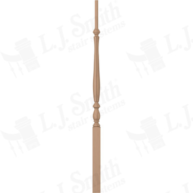 L.J. Smith 1-3/4" Pin Top Baluster · LJF-2915-P 42 — stair parts selection with LeviArs Design & Remodeling