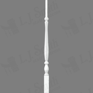 L.J. Smith 1-3/4" Pin Top Baluster · LJF-2915-PRG 34 — stair parts selection with LeviArs Design & Remodeling