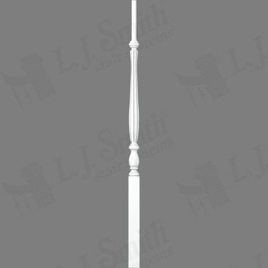 L.J. Smith 1-3/4" Pin Top Baluster · LJF-2915-PRG 42 — stair parts selection with LeviArs Design & Remodeling