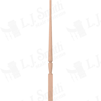 L.J. Smith 1-3/4" Pin Top Baluster · LJP-2015-HM 38 — stair parts selection with LeviArs Design & Remodeling