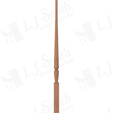 L.J. Smith 1-3/4" Pin Top Baluster · LJP-2015-WO 38 — stair parts selection with LeviArs Design & Remodeling