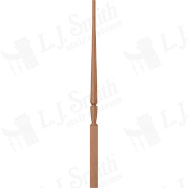 L.J. Smith 1-3/4" Pin Top Baluster · LJP-2015-WO 42 — stair parts selection with LeviArs Design & Remodeling