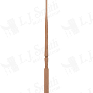 L.J. Smith 1-3/4" Pin Top Baluster · LJP-20158-WO 38 — stair parts selection with LeviArs Design & Remodeling