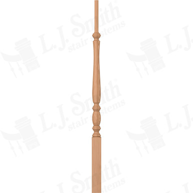 L.J. Smith 1-3/4" Pin Top Baluster · LJP-2115-AL 36 — stair parts selection with LeviArs Design & Remodeling