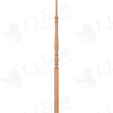 L.J. Smith 1-3/4" Pin Top Baluster · LJP-2115-AL 42 — stair parts selection with LeviArs Design & Remodeling