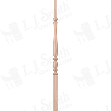 L.J. Smith 1-3/4" Pin Top Baluster · LJP-2115-B 38 — stair parts selection with LeviArs Design & Remodeling