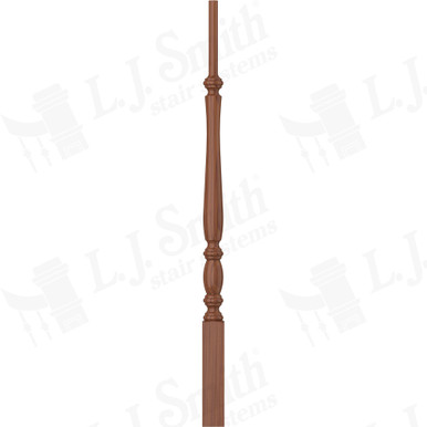 L.J. Smith 1-3/4" Pin Top Baluster · LJP-2115-C 34 — stair parts selection with LeviArs Design & Remodeling