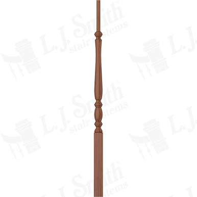 L.J. Smith 1-3/4" Pin Top Baluster · LJP-2115-C 38 — stair parts selection with LeviArs Design & Remodeling