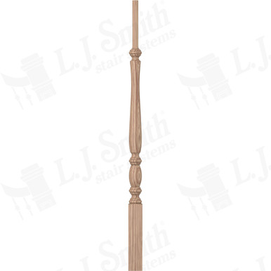L.J. Smith 1-3/4" Pin Top Baluster · LJP-2115-HK 34 — stair parts selection with LeviArs Design & Remodeling