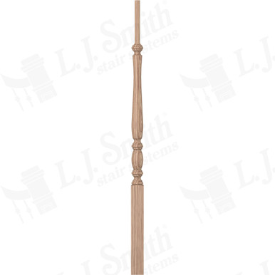 L.J. Smith 1-3/4" Pin Top Baluster · LJP-2115-HK 38 — stair parts selection with LeviArs Design & Remodeling