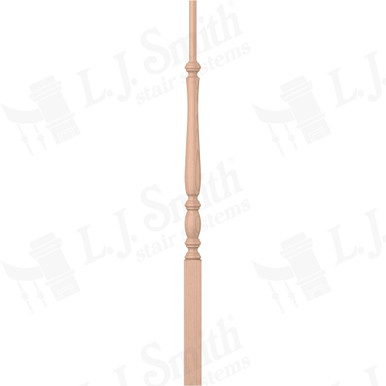 L.J. Smith 1-3/4" Pin Top Baluster · LJP-2115-HM 38 — stair parts selection with LeviArs Design & Remodeling