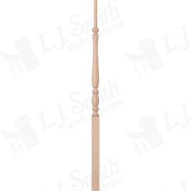 L.J. Smith 1-3/4" Pin Top Baluster · LJP-2115-M 42 — stair parts selection with LeviArs Design & Remodeling