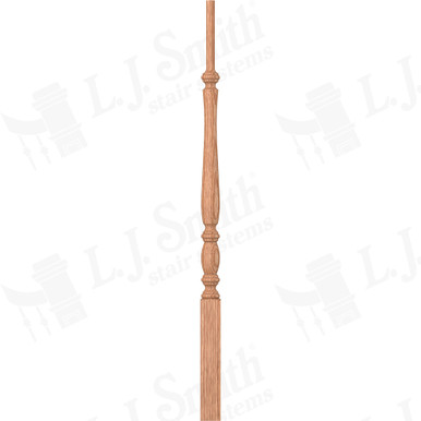 L.J. Smith 1-3/4" Pin Top Baluster · LJP-2115-O 36 — stair parts selection with LeviArs Design & Remodeling