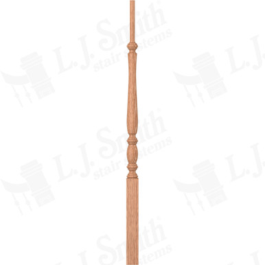 L.J. Smith 1-3/4" Pin Top Baluster · LJP-2115-O 38 — stair parts selection with LeviArs Design & Remodeling