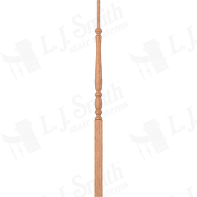 L.J. Smith 1-3/4" Pin Top Baluster · LJP-2115-O 42 — stair parts selection with LeviArs Design & Remodeling