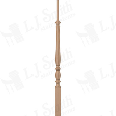L.J. Smith 1-3/4" Pin Top Baluster · LJP-2115-P 34 — stair parts selection with LeviArs Design & Remodeling