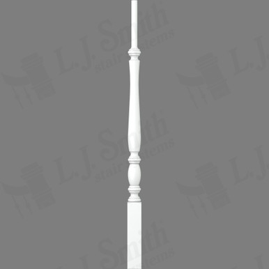 L.J. Smith 1-3/4" Pin Top Baluster · LJP-2115-PRG 34 — stair parts selection with LeviArs Design & Remodeling