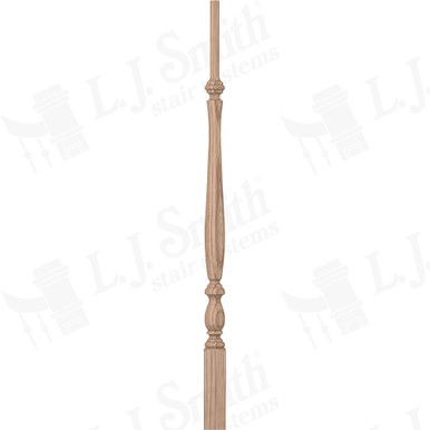 L.J. Smith 1-3/4" Pin Top Baluster · LJP-2915-HK 34 — stair parts selection with LeviArs Design & Remodeling