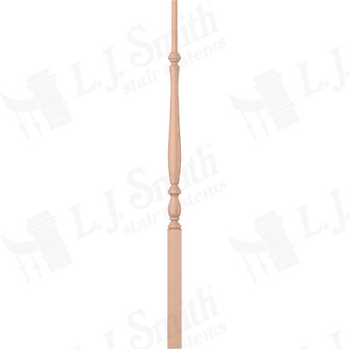 L.J. Smith 1-3/4" Pin Top Baluster · LJP-2915-HM 42 — stair parts selection with LeviArs Design & Remodeling