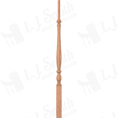 L.J. Smith 1-3/4" Pin Top Baluster · LJP-2915-O 38 — stair parts selection with LeviArs Design & Remodeling