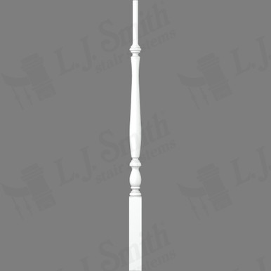 L.J. Smith 1-3/4" Pin Top Baluster · LJP-2915-PRG 38 — stair parts selection with LeviArs Design & Remodeling