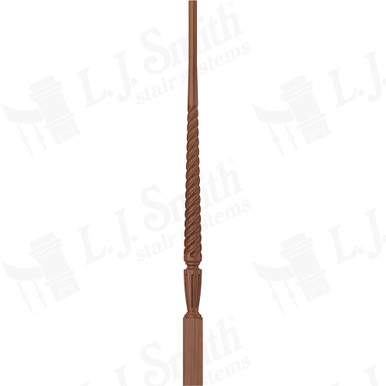 L.J. Smith 1-3/4" Pin Top Baluster · LJT-2015-C 34 — stair parts selection with LeviArs Design & Remodeling