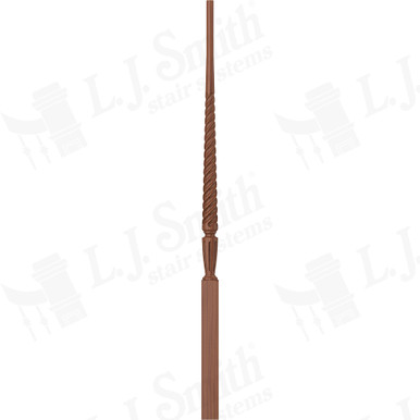 L.J. Smith 1-3/4" Pin Top Baluster · LJT-2015-C 42 — stair parts selection with LeviArs Design & Remodeling