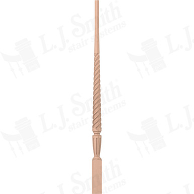 L.J. Smith 1-3/4" Pin Top Baluster · LJT-2015-HM 34 — stair parts selection with LeviArs Design & Remodeling