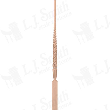 L.J. Smith 1-3/4" Pin Top Baluster · LJT-2015-HM 38 — stair parts selection with LeviArs Design & Remodeling