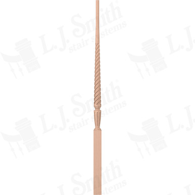 L.J. Smith 1-3/4" Pin Top Baluster · LJT-2015-HM 42 — stair parts selection with LeviArs Design & Remodeling