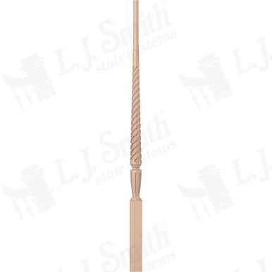 L.J. Smith 1-3/4" Pin Top Baluster · LJT-2015-M 38 — stair parts selection with LeviArs Design & Remodeling