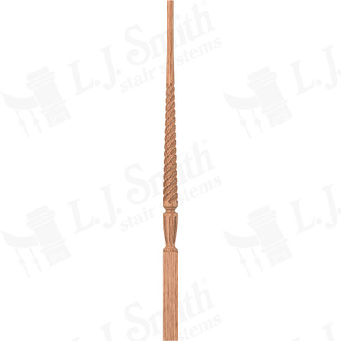 L.J. Smith 1-3/4" Pin Top Baluster · LJT-2015-O 38 — stair parts selection with LeviArs Design & Remodeling