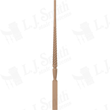L.J. Smith 1-3/4" Pin Top Baluster · LJT-2015-P 38 — stair parts selection with LeviArs Design & Remodeling