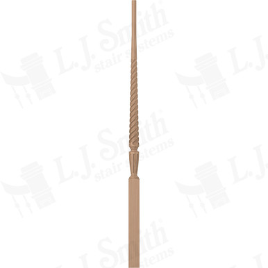L.J. Smith 1-3/4" Pin Top Baluster · LJT-2015-P 42 — stair parts selection with LeviArs Design & Remodeling