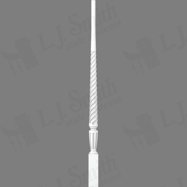 L.J. Smith 1-3/4" Pin Top Baluster · LJT-2015-PRG 34 — stair parts selection with LeviArs Design & Remodeling