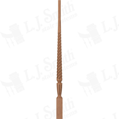 L.J. Smith 1-3/4" Pin Top Baluster · LJT-2015-WO 34 — stair parts selection with LeviArs Design & Remodeling