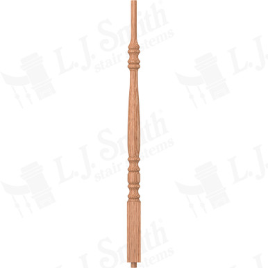 L.J. Smith 1-3/4" Pin Top Baluster · S-5300-O 34 — stair parts selection with LeviArs Design & Remodeling