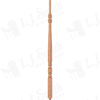 L.J. Smith 1-3/4" Pin Top Baluster · S-5300-O 39 — stair parts selection with LeviArs Design & Remodeling