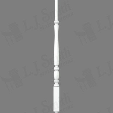 L.J. Smith 1-3/4" Pin Top Baluster · SP-2115-PRG 34 — stair parts selection with LeviArs Design & Remodeling