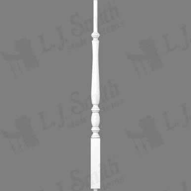 L.J. Smith 1-3/4" Pin Top Baluster · SP-2115-PRG 36 — stair parts selection with LeviArs Design & Remodeling
