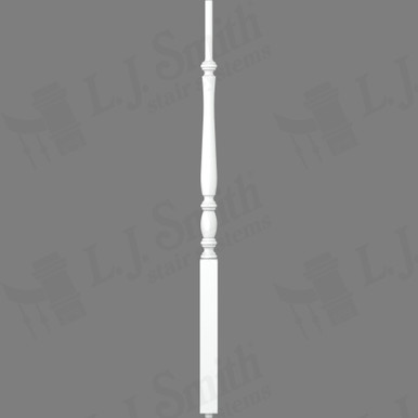 L.J. Smith 1-3/4" Pin Top Baluster · SP-2115-PRG 42 — stair parts selection with LeviArs Design & Remodeling