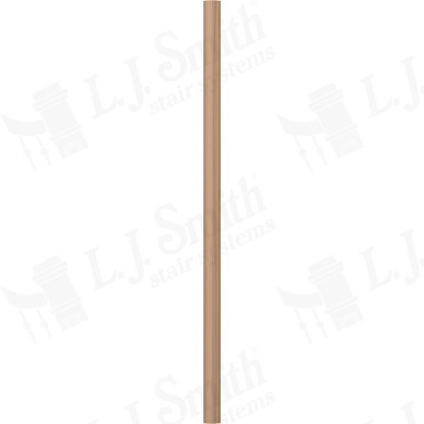 L.J. Smith 1-3/4" Round Baluster · LJ-5370-P 42 — stair parts selection with LeviArs Design & Remodeling