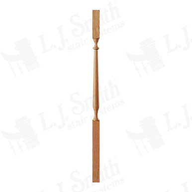 L.J. Smith 1-3/4" Square Top Baluster · LJ-2705-O 34 — stair parts selection with LeviArs Design & Remodeling