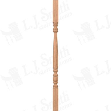 L.J. Smith 1-3/4" Square Top Baluster · LJ-5005-AL 34 — stair parts selection with LeviArs Design & Remodeling