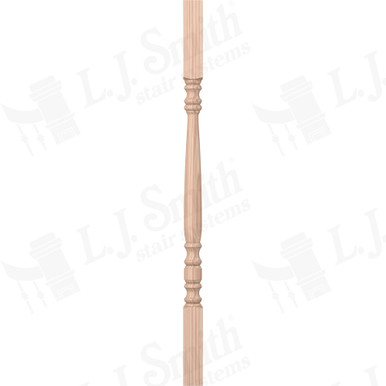 L.J. Smith 1-3/4" Square Top Baluster · LJ-5005-B 34 — stair parts selection with LeviArs Design & Remodeling
