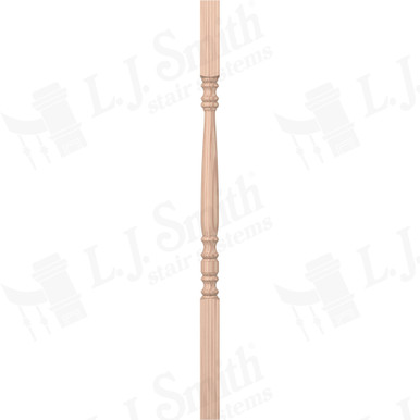L.J. Smith 1-3/4" Square Top Baluster · LJ-5005-B 38 — stair parts selection with LeviArs Design & Remodeling