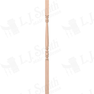 L.J. Smith 1-3/4" Square Top Baluster · LJ-5005-B 42 — stair parts selection with LeviArs Design & Remodeling