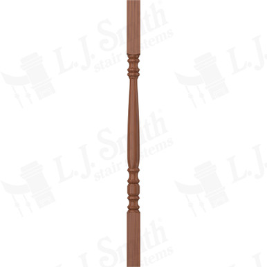 L.J. Smith 1-3/4" Square Top Baluster · LJ-5005-C 34 — stair parts selection with LeviArs Design & Remodeling