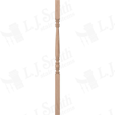 L.J. Smith 1-3/4" Square Top Baluster · LJ-5005-HK 42 — stair parts selection with LeviArs Design & Remodeling